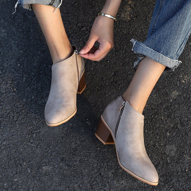 chunky heels plus size